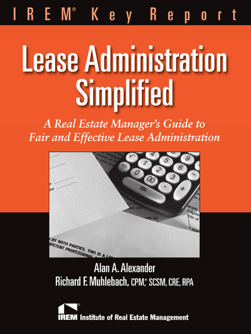 Title details for Leasing Administration Simplified by Richard Muhlebach - Available